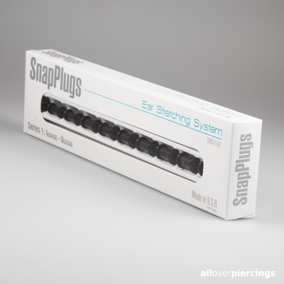 Stretch piercings safely with SnapPlugs!