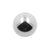 Surgical Steel Threaded Ball Silver