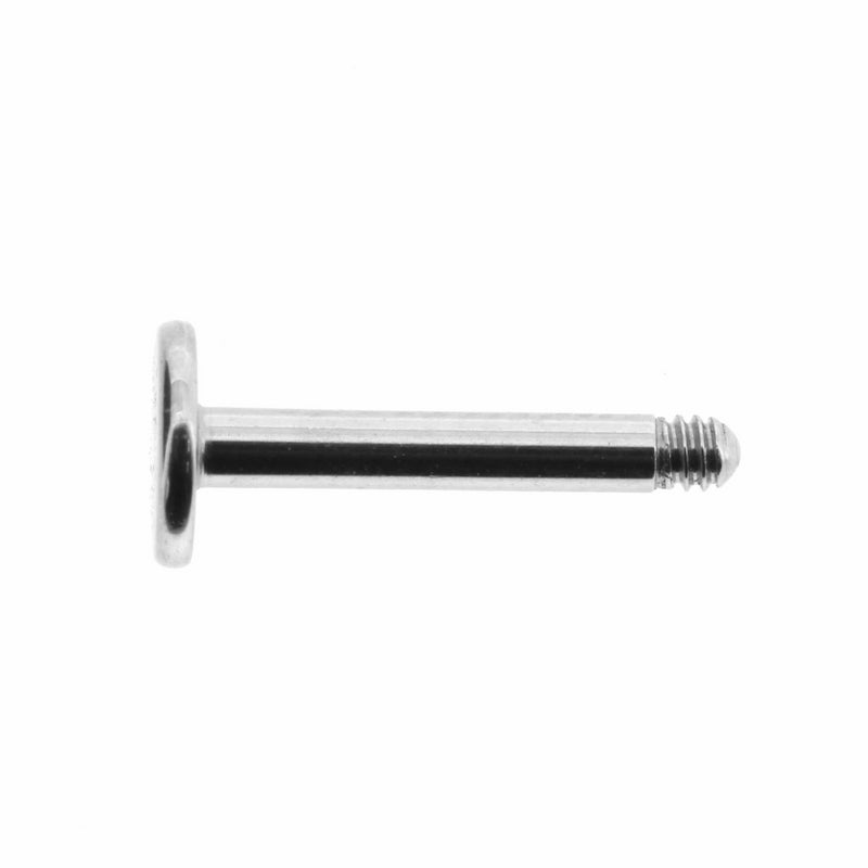 Surgical Steel Labret Stud Silver