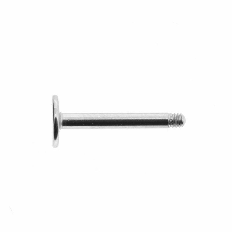 Surgical Steel Labret Stud Silver