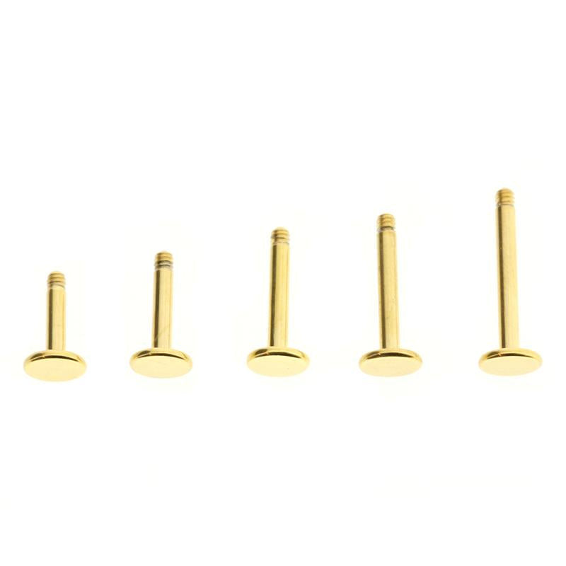 Surgical Steel Labret Stud Gold