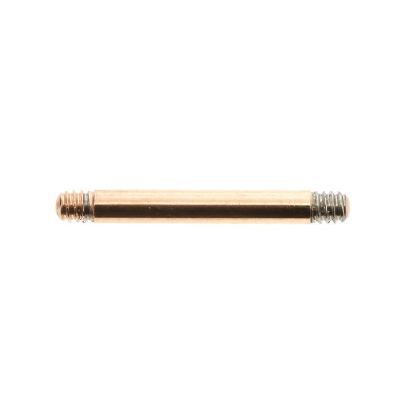 Surgical Steel Barbell Post Rose Gold