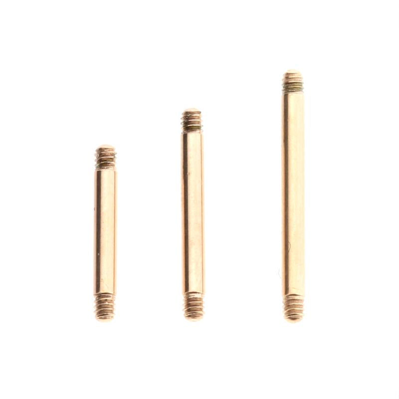 Surgical Steel Barbell Post Rose Gold