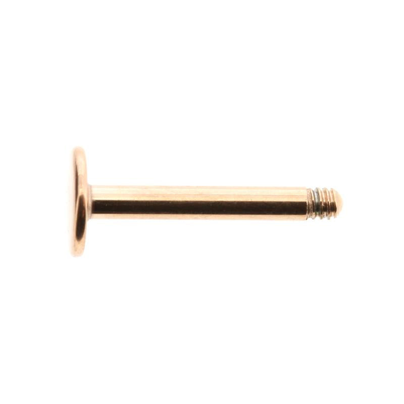 Surgical Steel Labret Stud Rose Gold