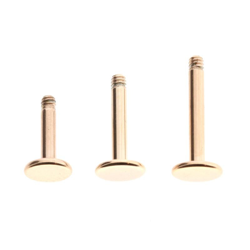 Surgical Steel Labret Stud Rose Gold