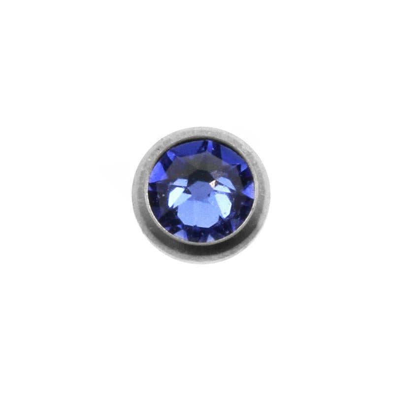 Titanium Jewelled Disc Sapphire