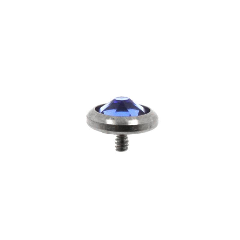 Titanium Jewelled Disc Sapphire