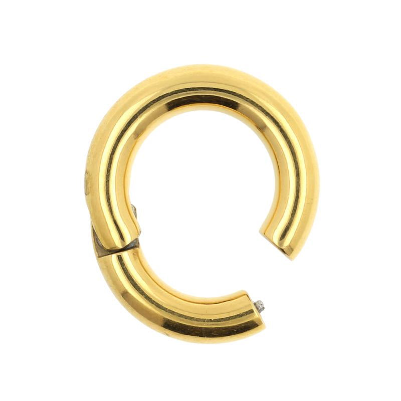 Surgical Steel Click Ring Gold