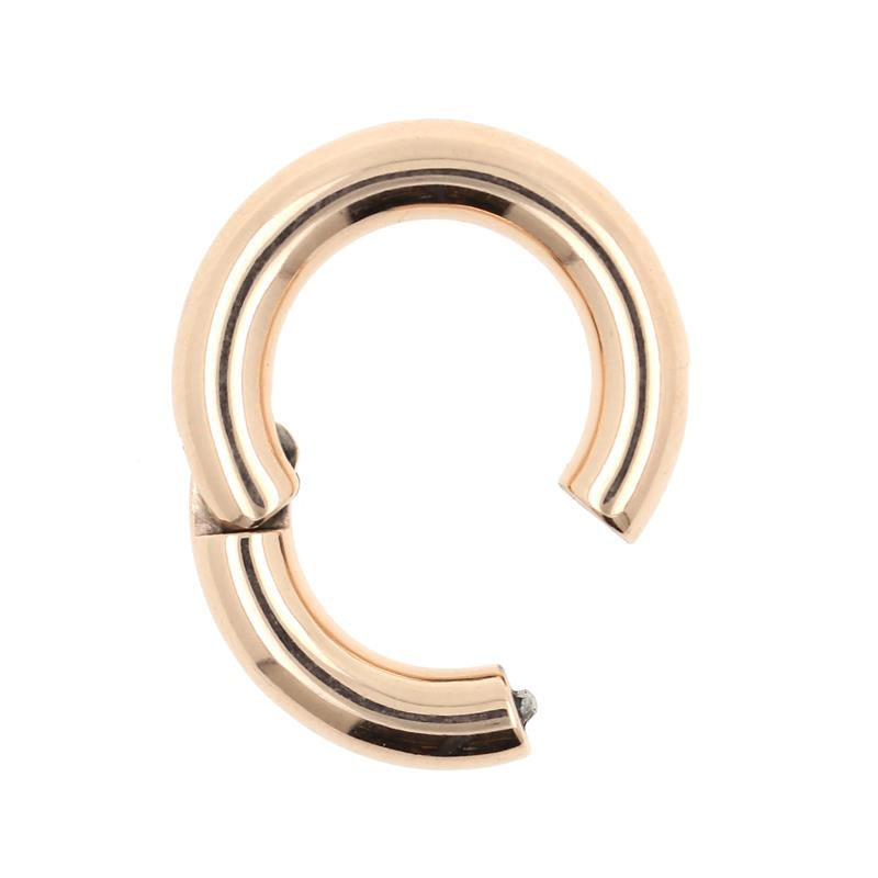 Surgical Steel Click Ring Rose Gold