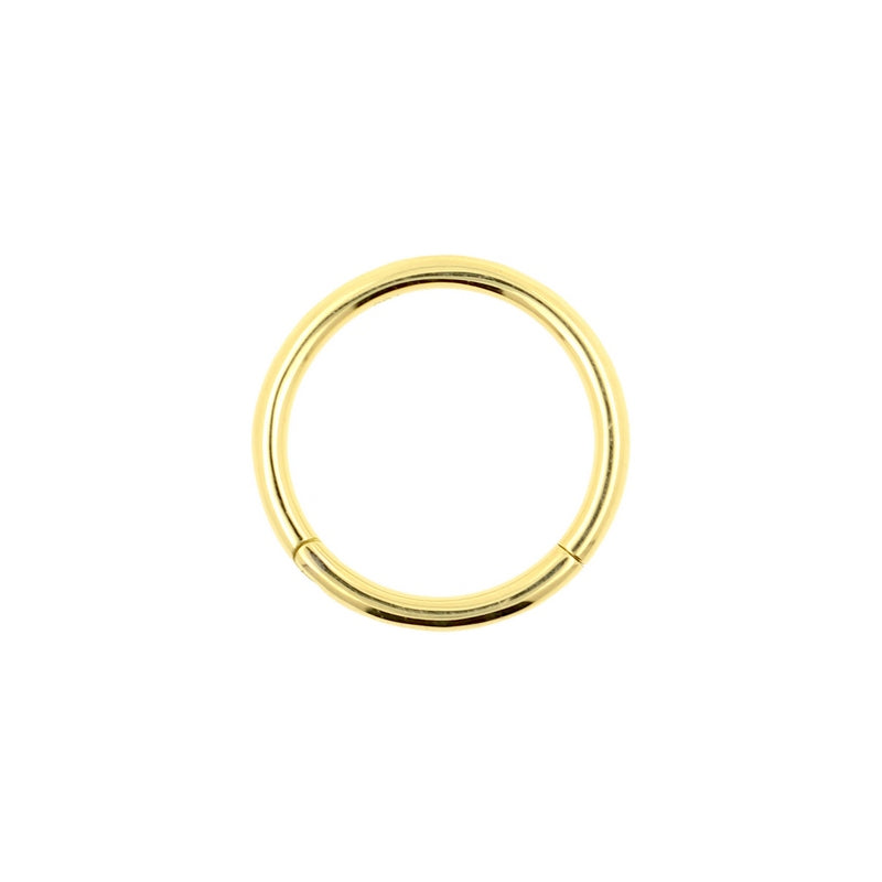 18 Karat Gold Click Ring