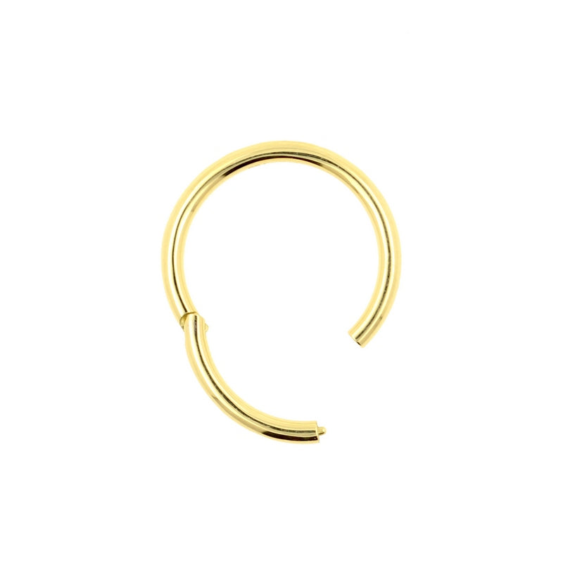 18 Karat Gold Click Ring