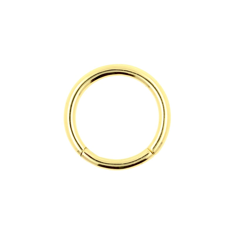 18 Karat Gold Click Ring