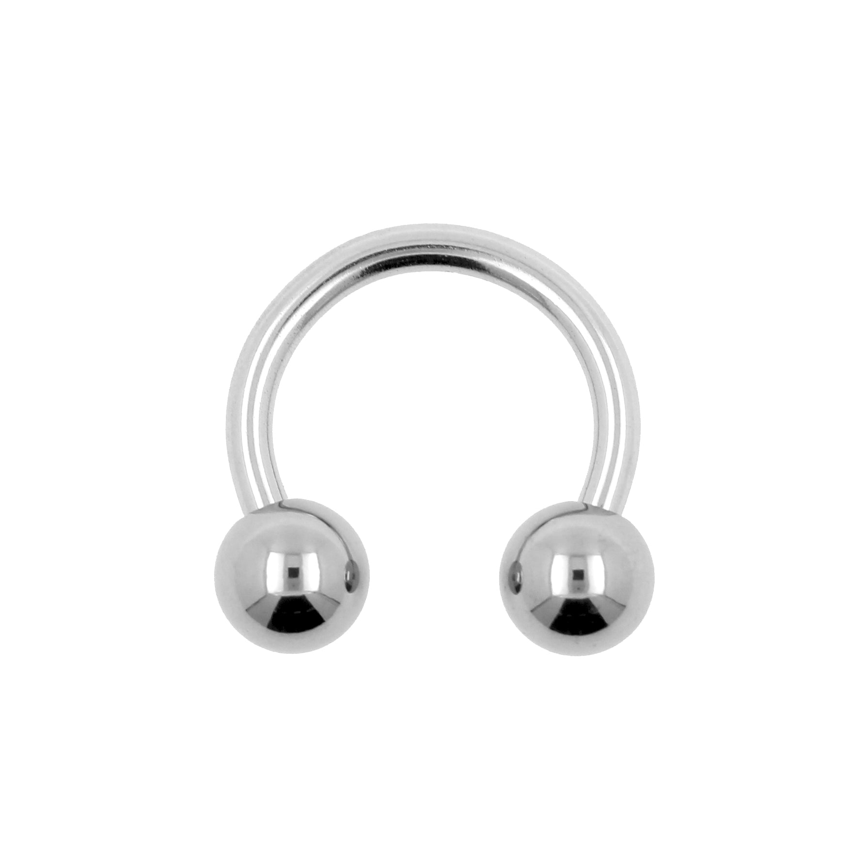 Surgical Steel Circular Barbell Silver