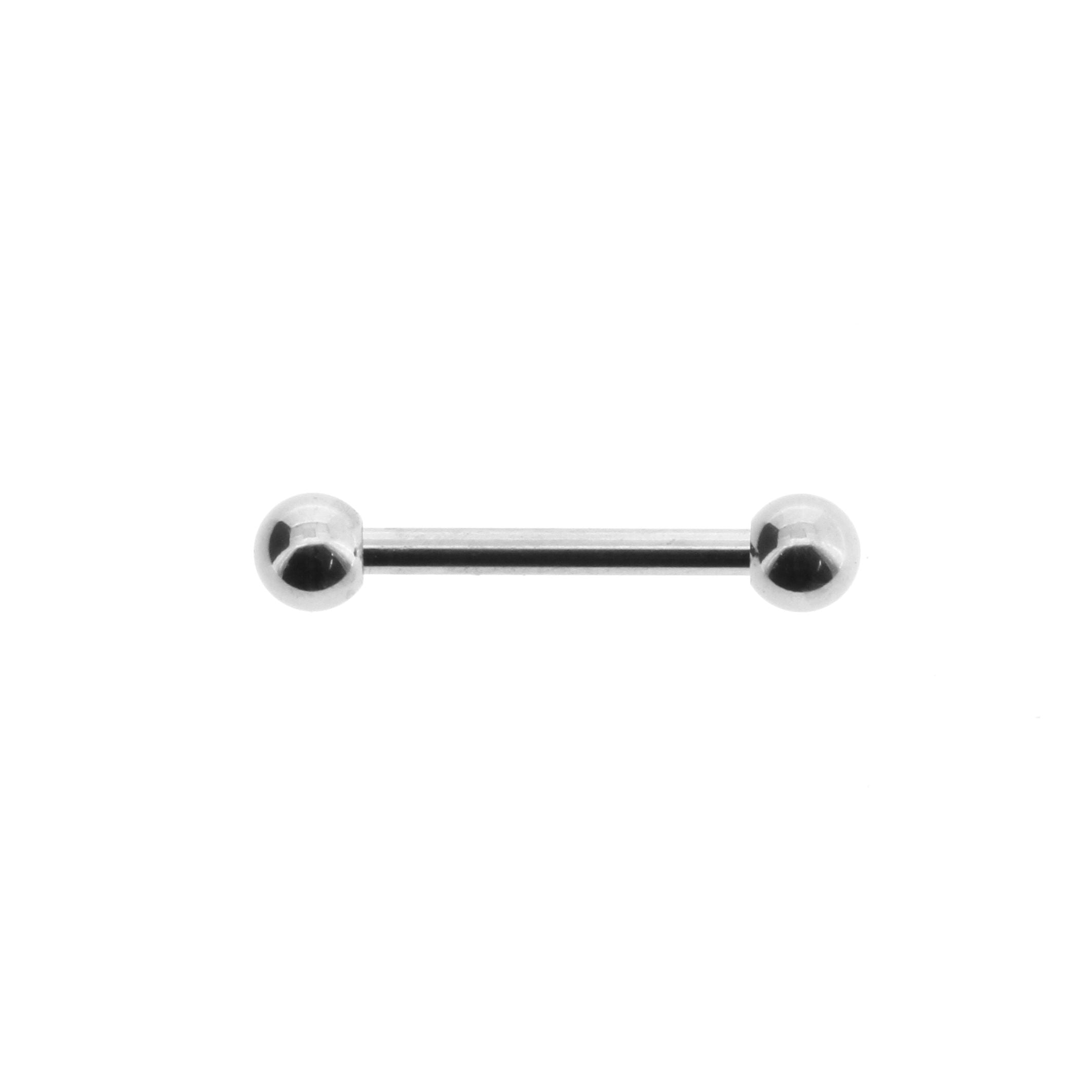 Surgical Steel Barbell Silver