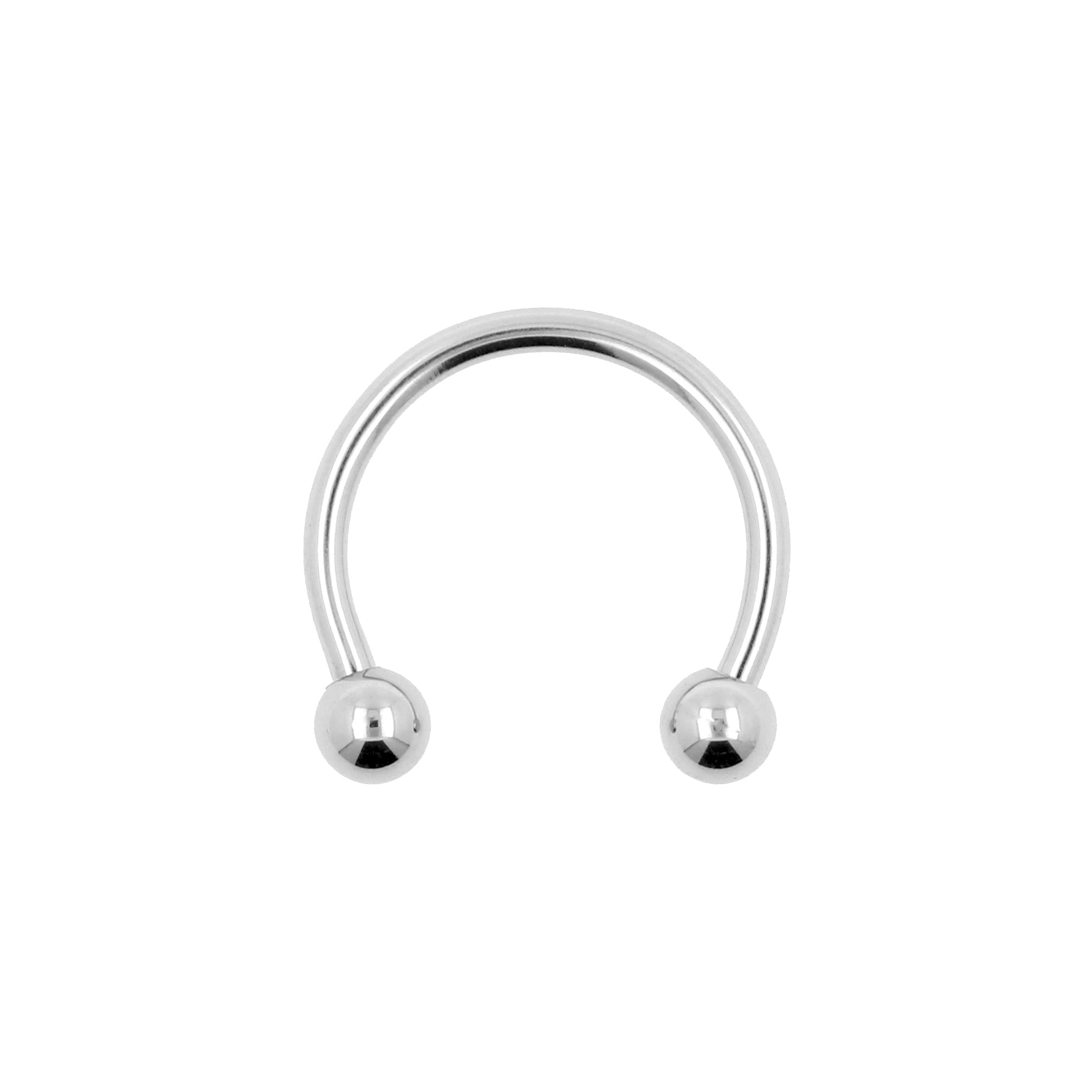 Surgical Steel Circular Barbell Silver