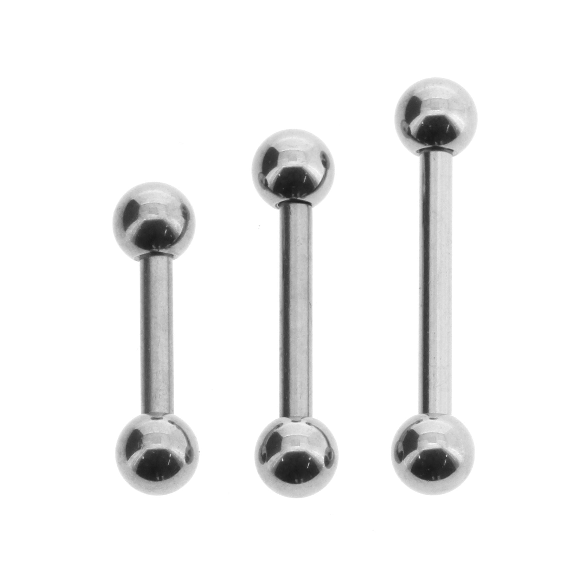 Titanium Barbell Silver