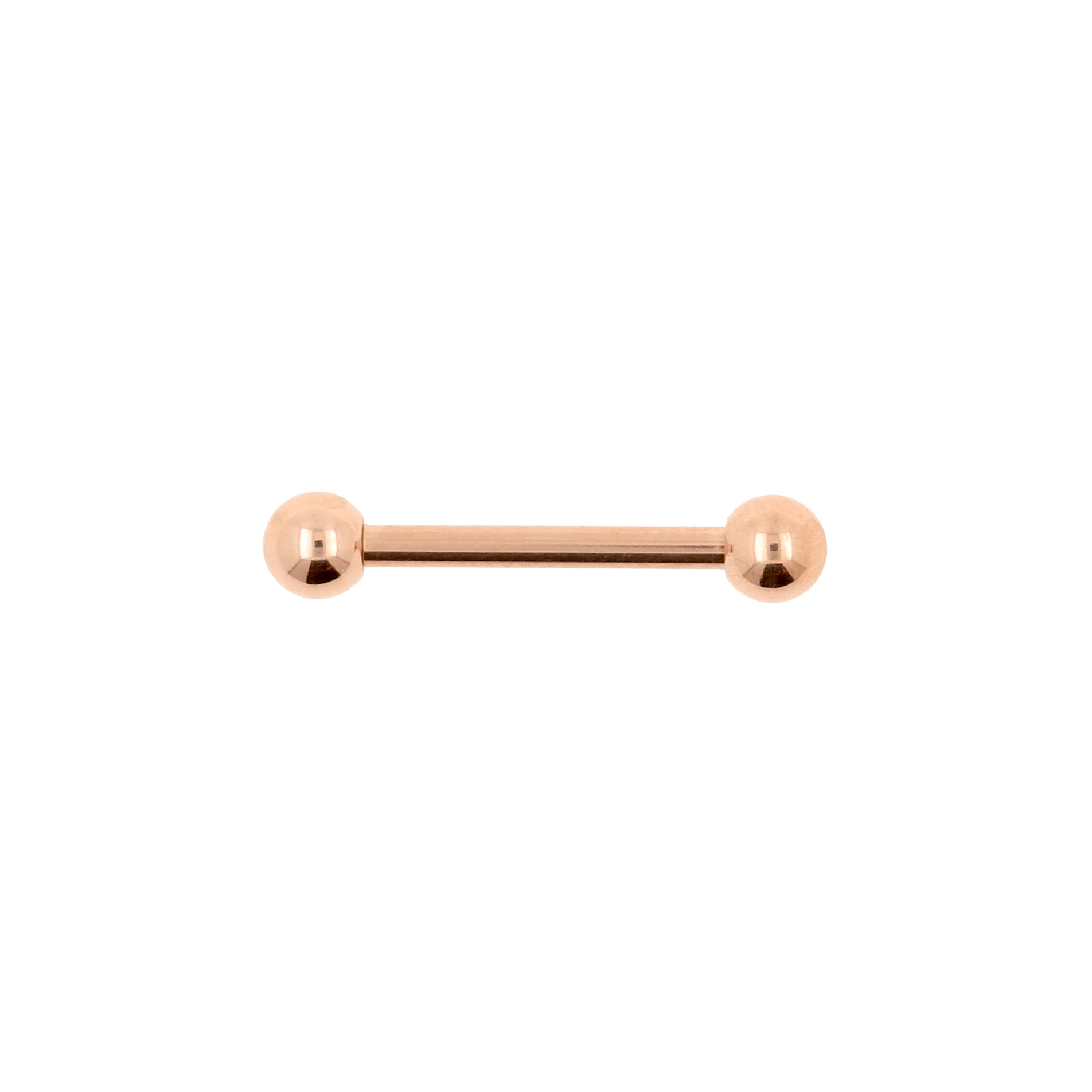 Surgical Steel Barbell Rose Gold