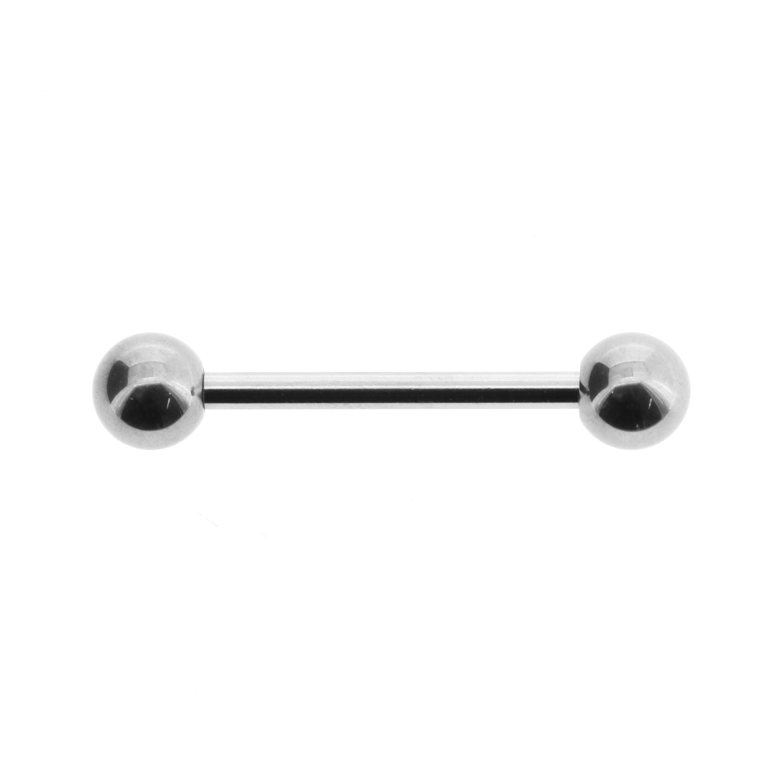 Titanium Barbell Silver