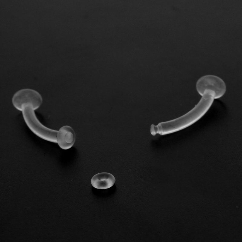 Bioplast Belly Ring Retainer Clear