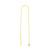 Surgical Steel Ear Threader - Zirconia Gold