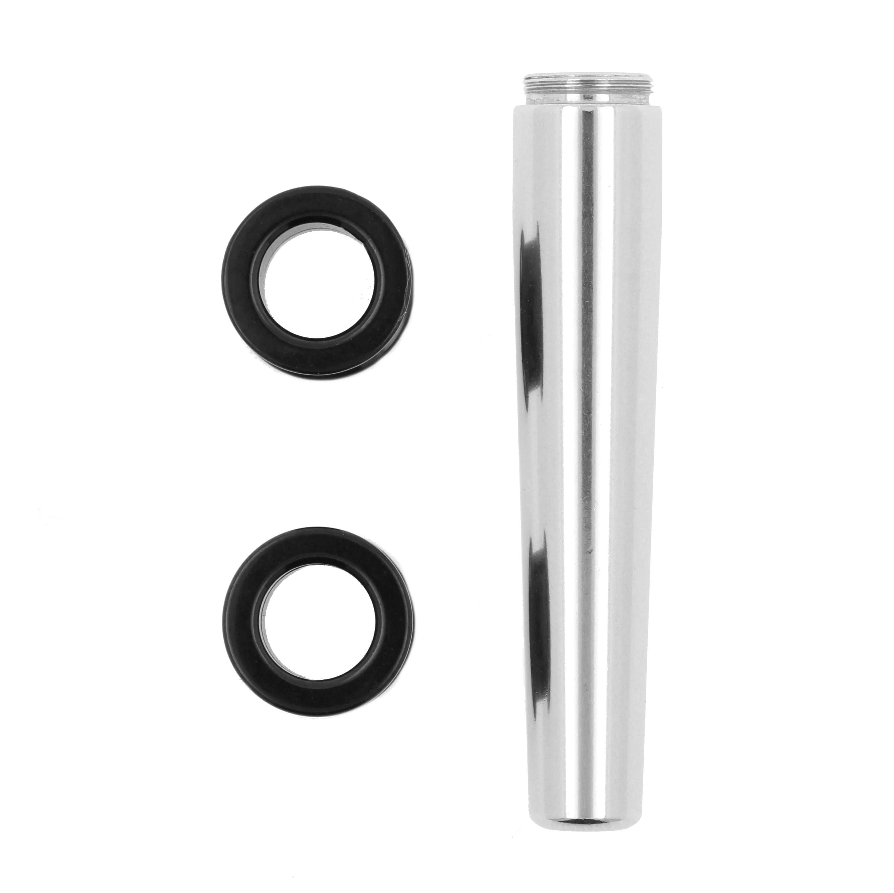 Titanium Complete stretch kit - 2 Tunnels + Taper Black