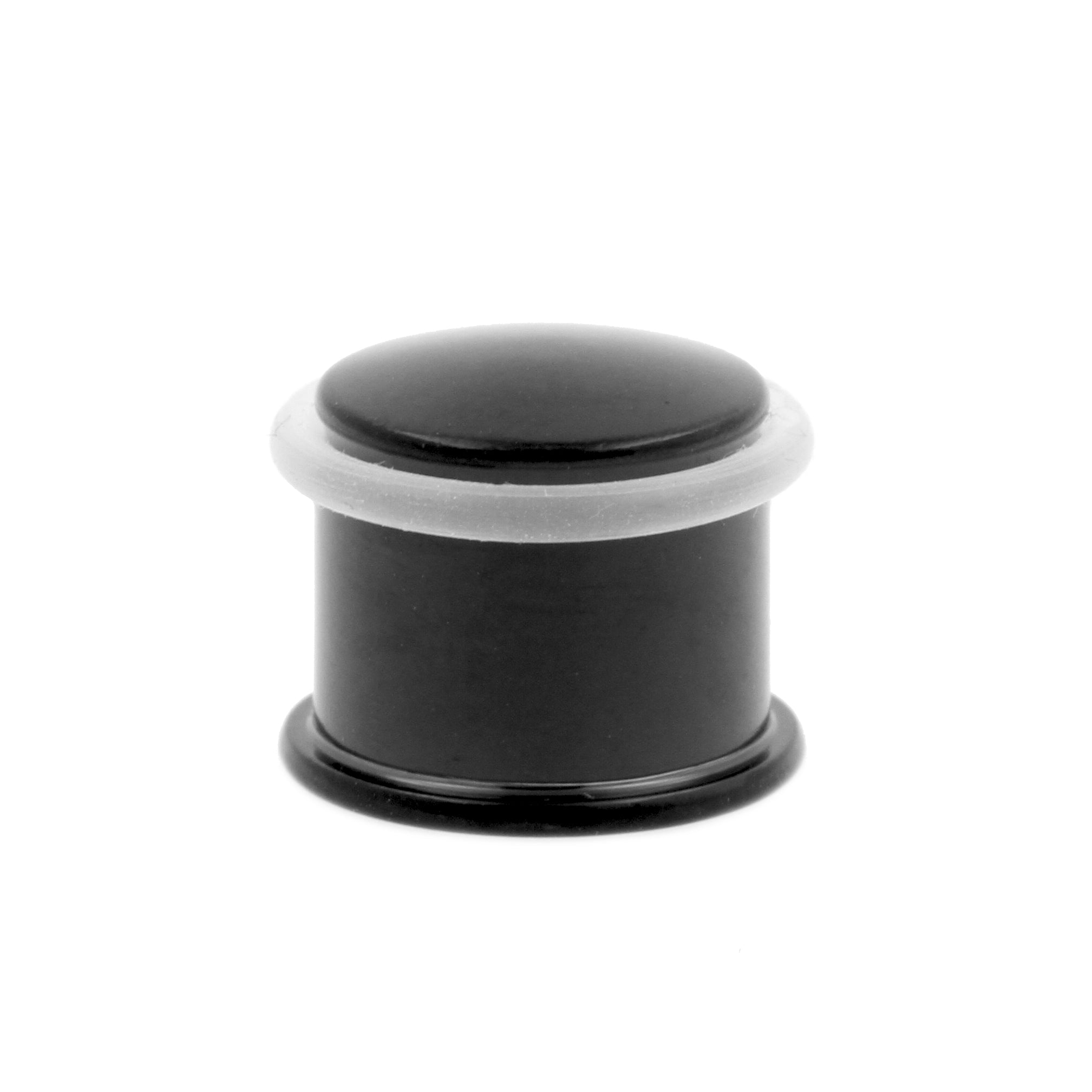 Titanium Stretch Plug - Flat Black