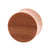 Wood Flat Plug - Sawo Red Brown