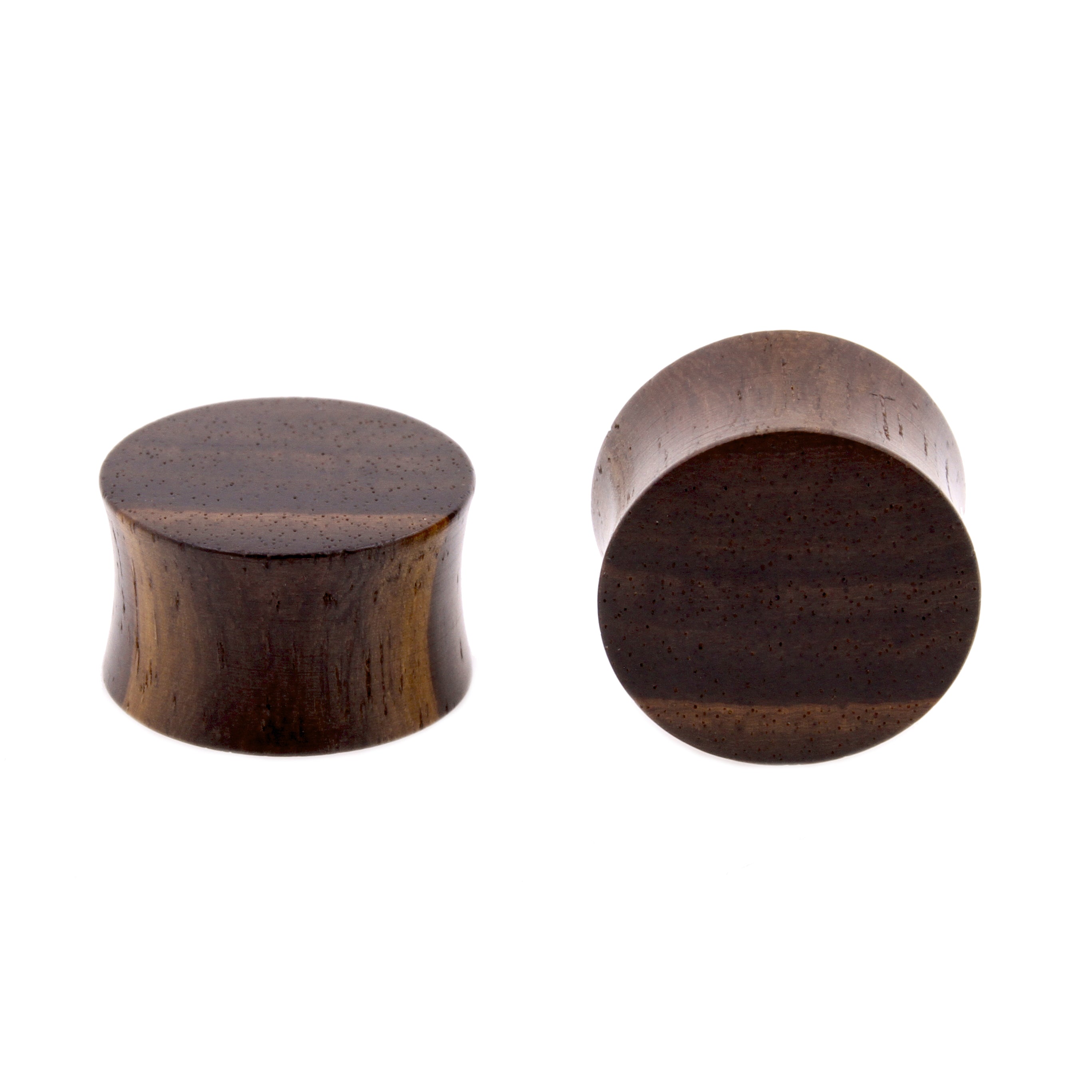 Wood Flat Plug - Sono Dark Brown