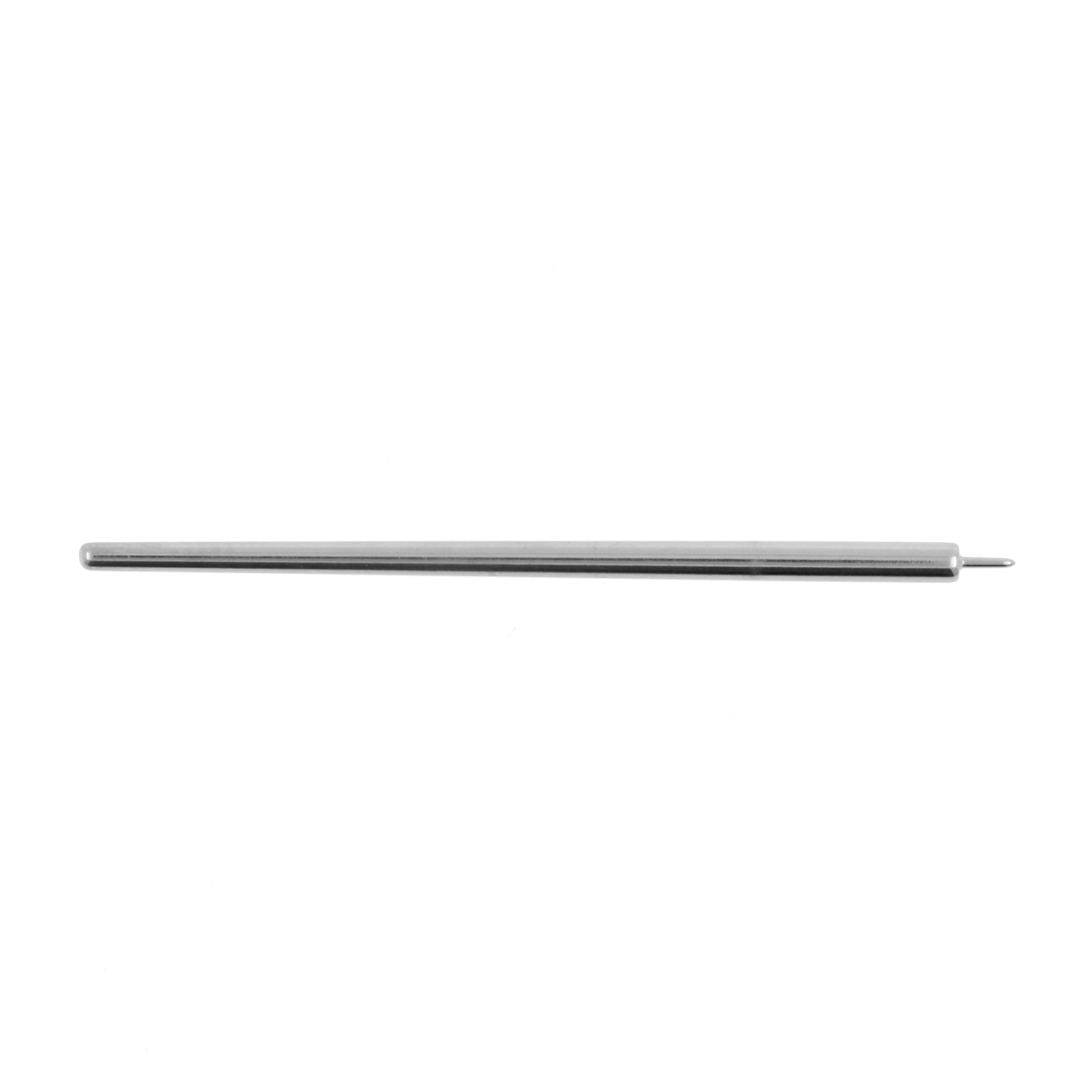 Titanium Tapered Insertion Pin For Threadless Jewelry Silver