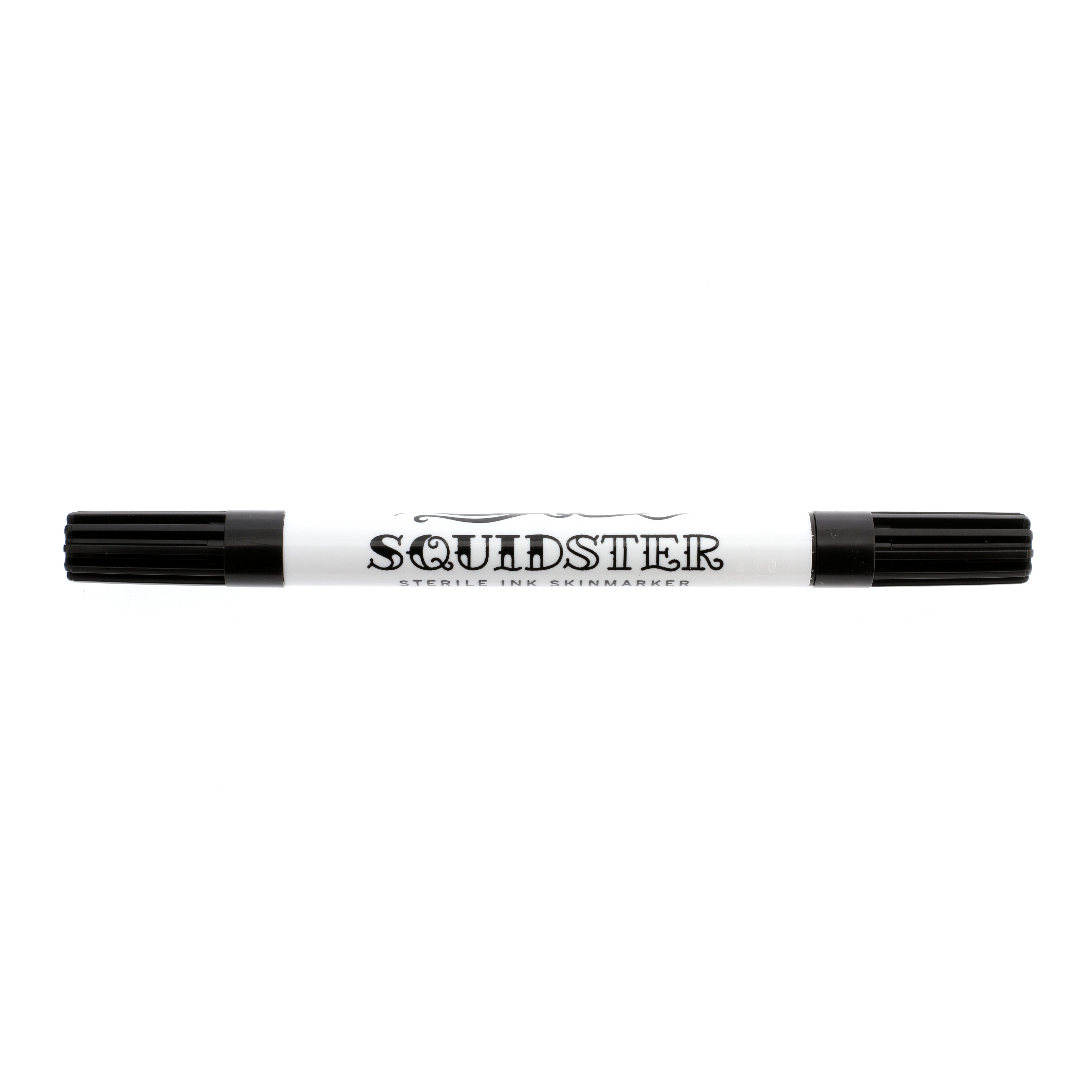 Plastic Sterile Skin Marker - Fine Tip + Brush Tip Black