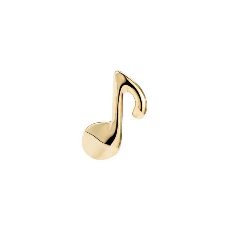 14 Karat Gold Musical Note