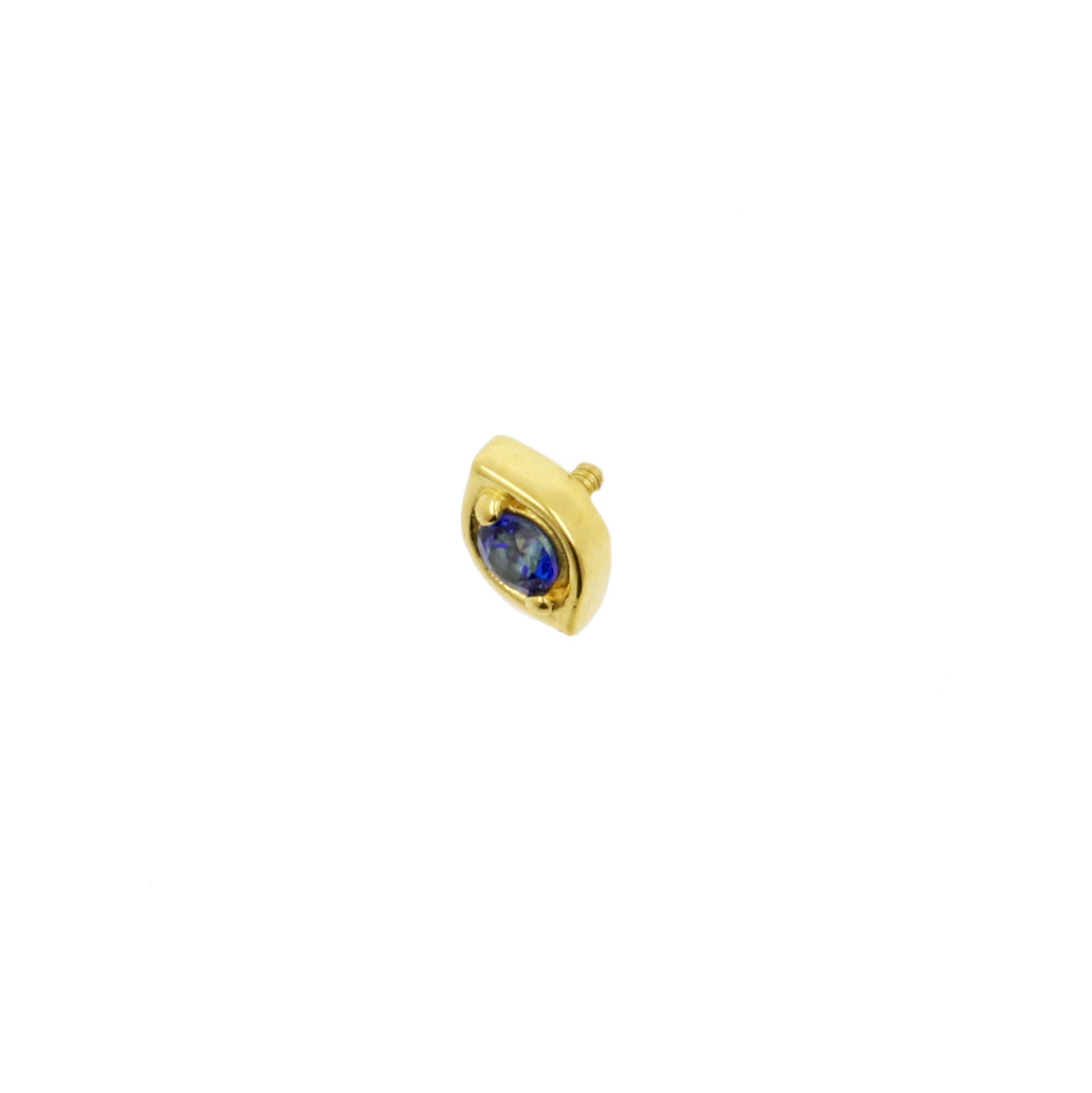 18 Karat Gold Topaz Oval