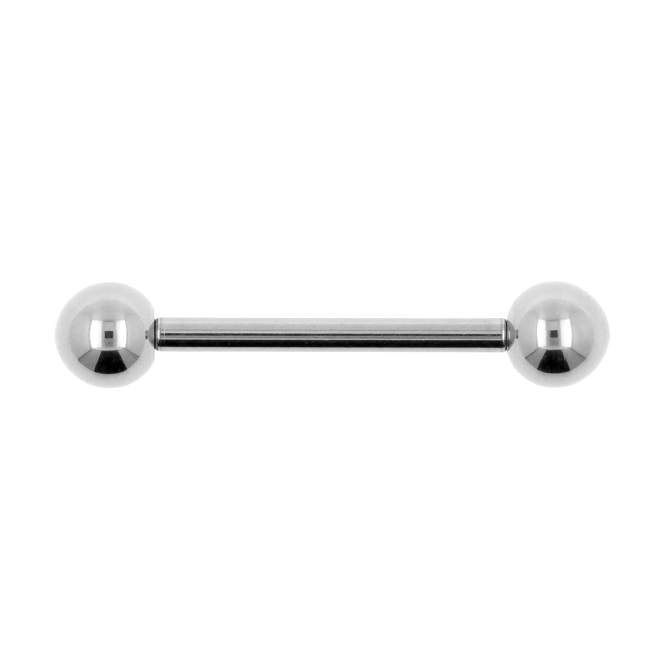 Titanium Barbell Silver