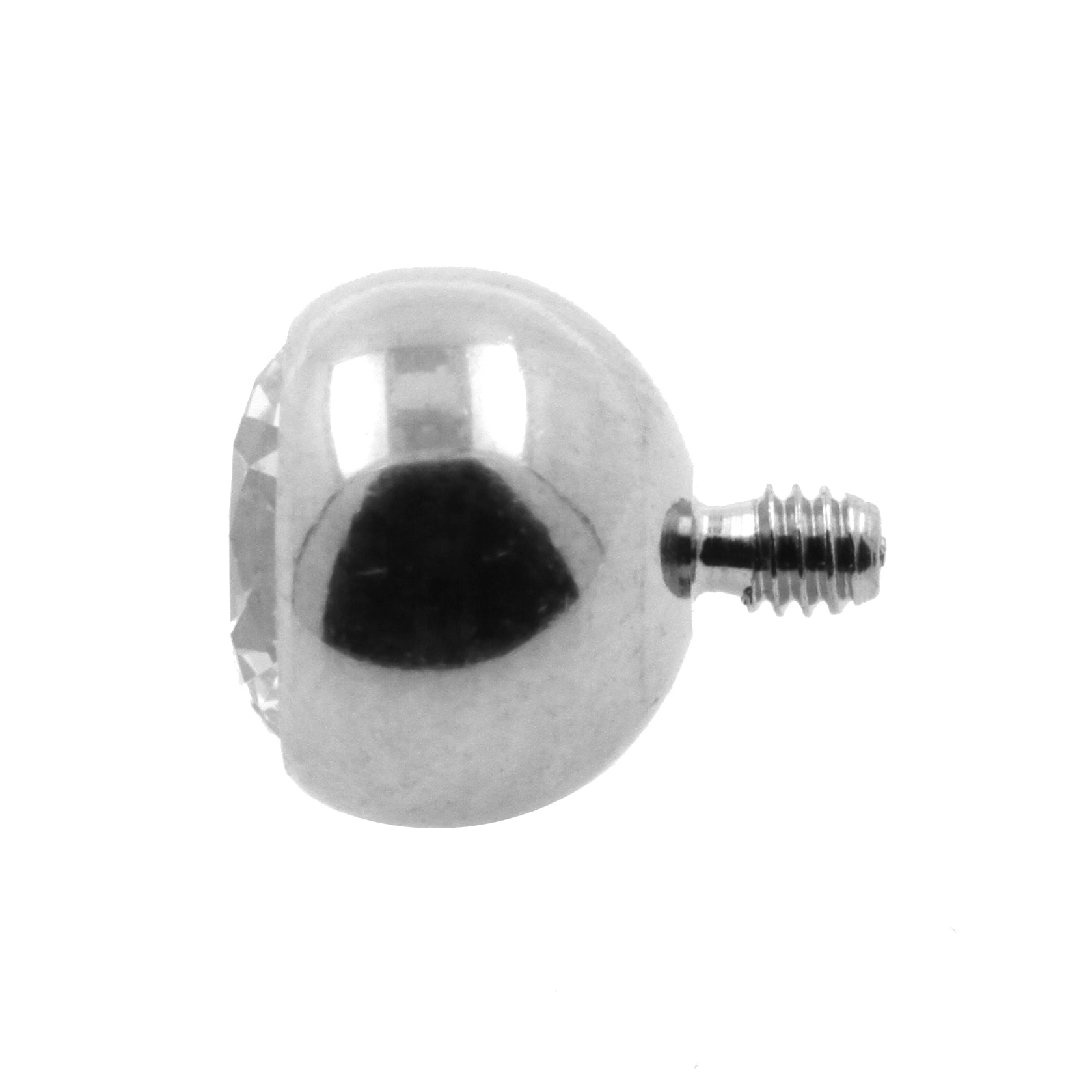 Titanium Ball With Zirconia Clear