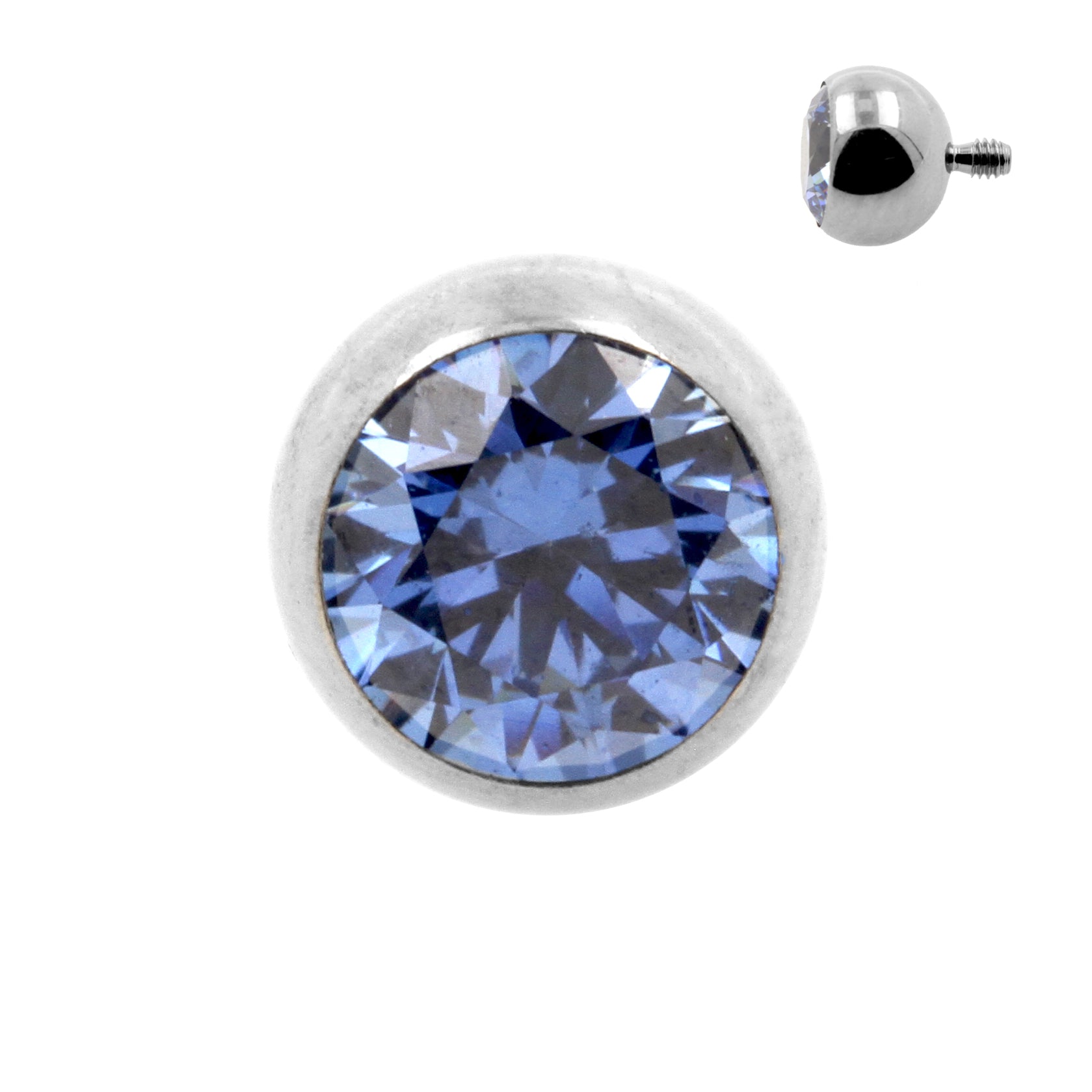 Titanium Ball With Zirconia Blue