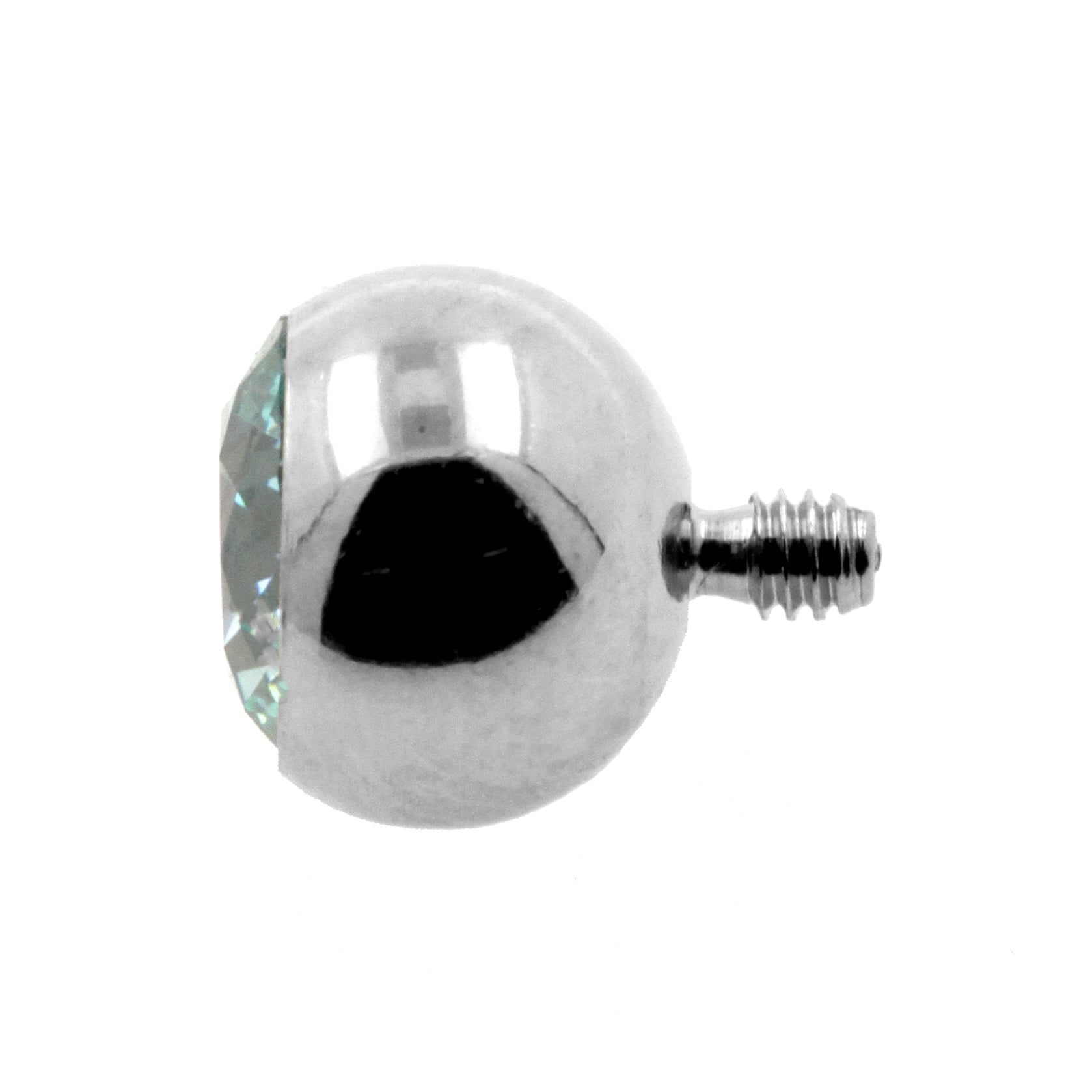 Titanium Ball With Zirconia Mint Green