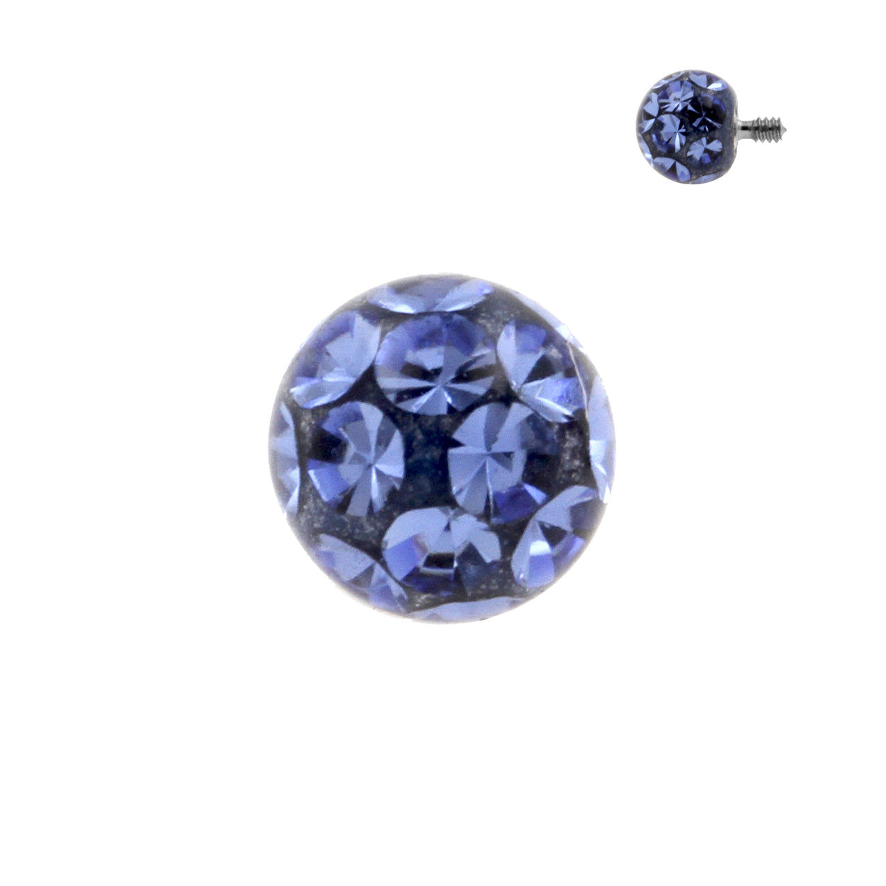 Titanium Multi-Jewelled Ball Sapphire