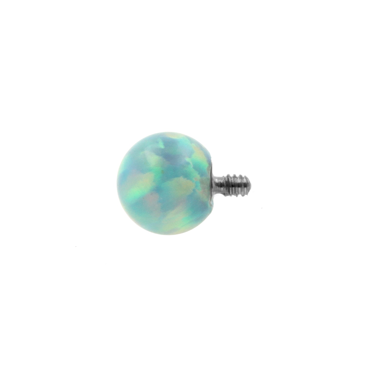 Titanium Opaal Balletje Light Green Opal