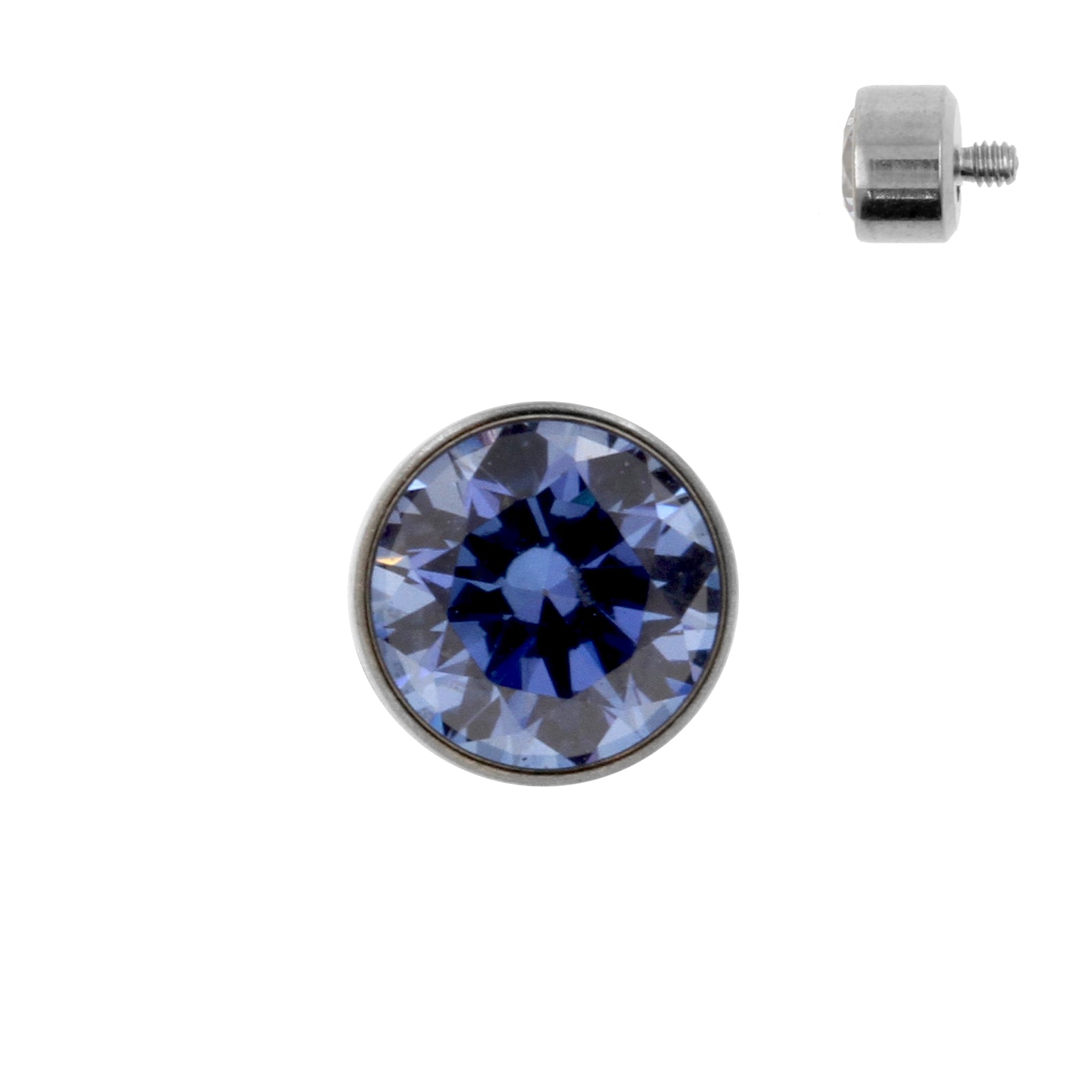 Titanium Zirconia Disc Blue