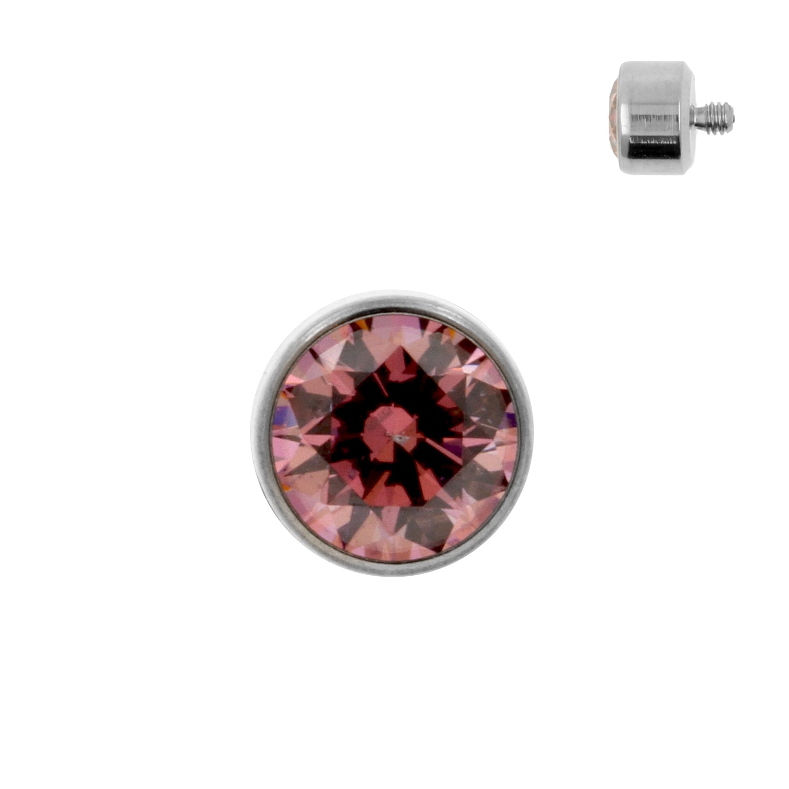 Titanium Zirconia Disc Pink