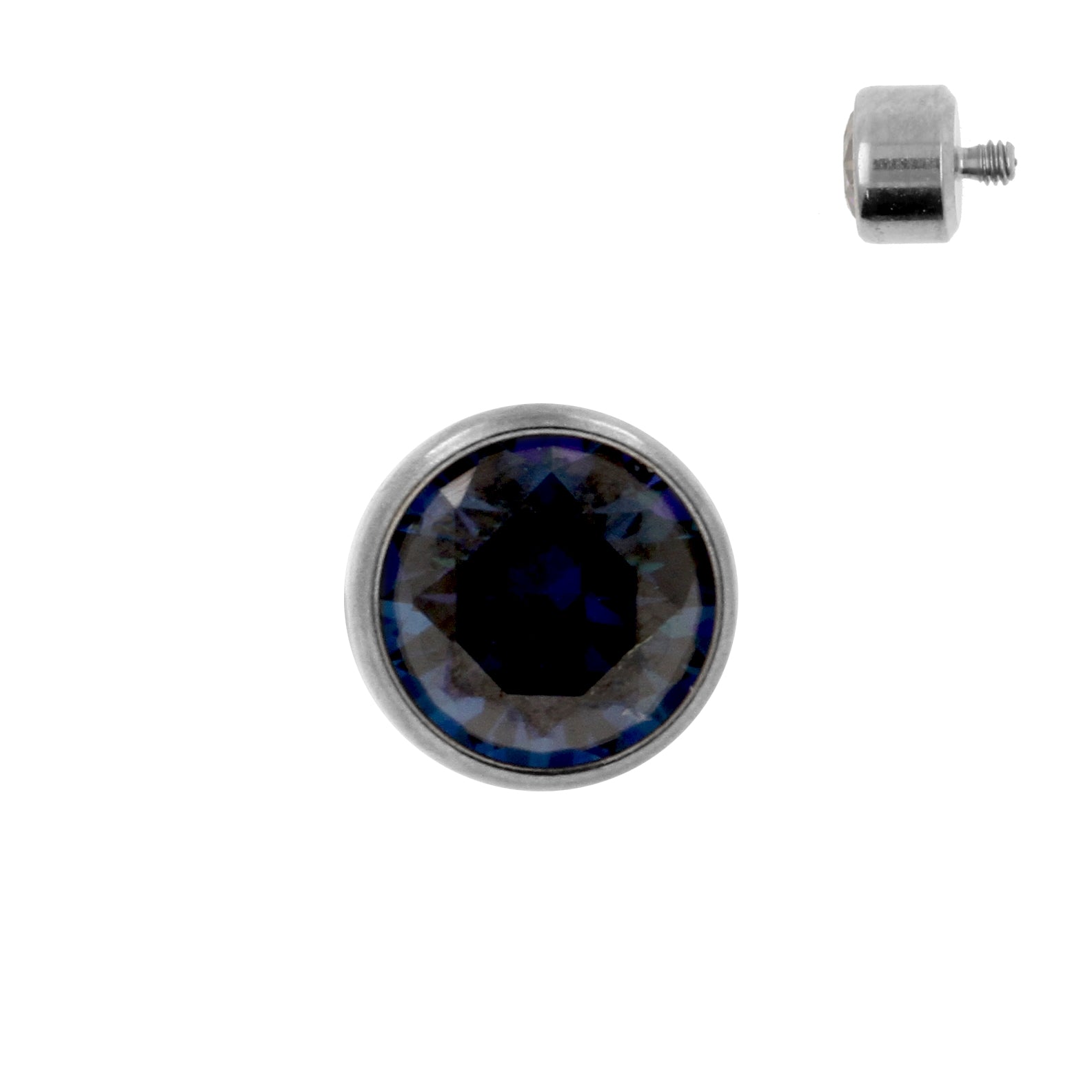 Titanium Zirconia Disc Royal Blue