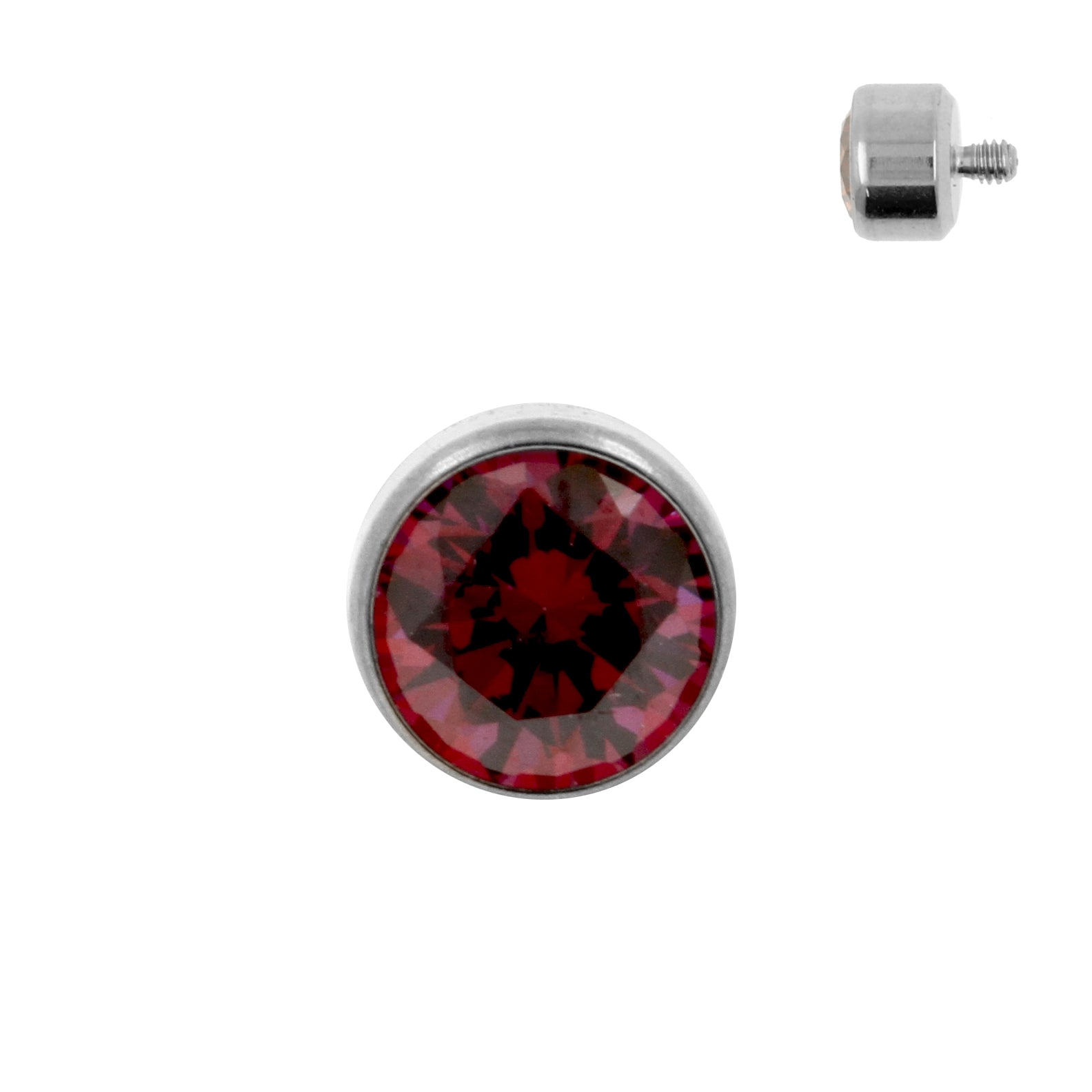 Titanium Zirconia Disc Red