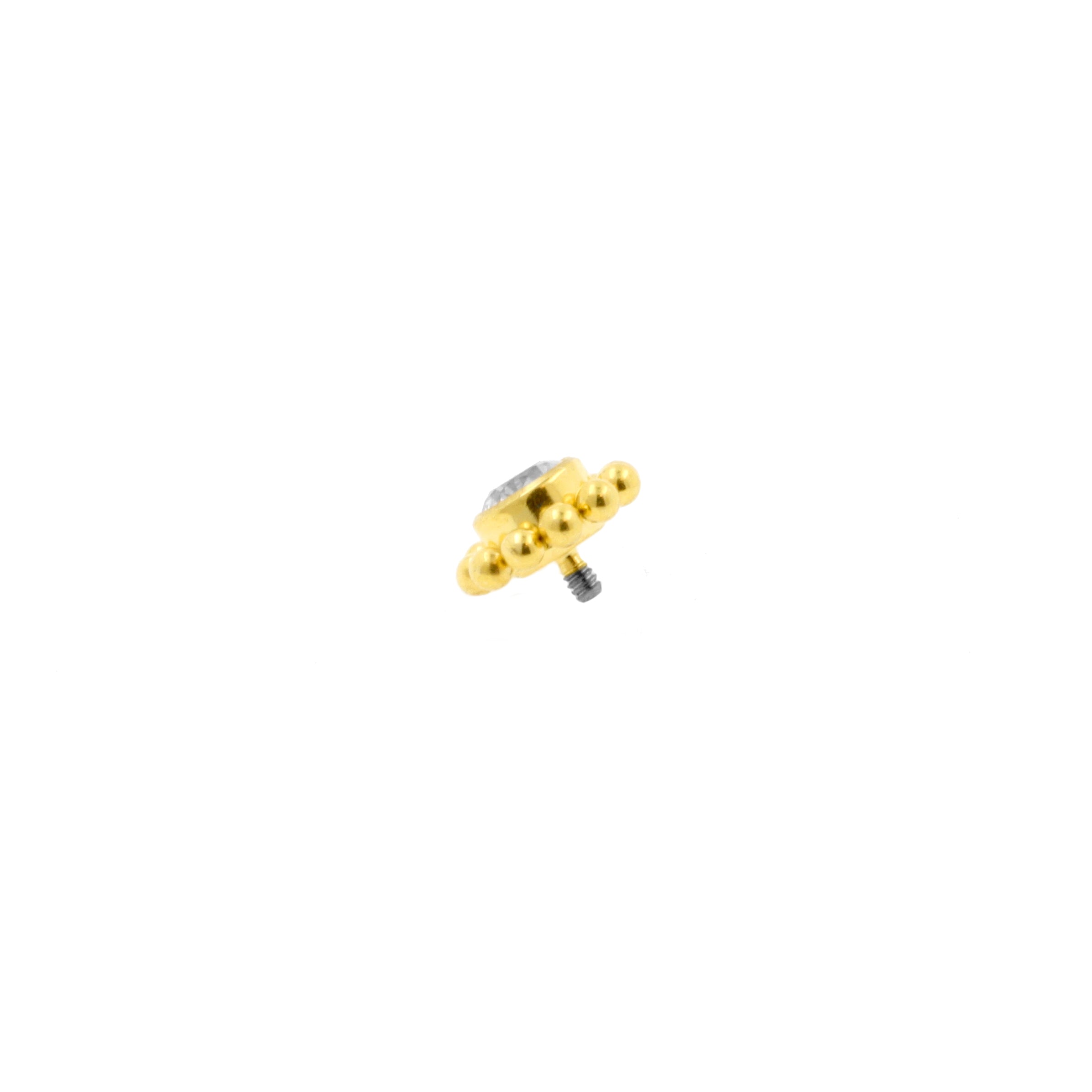 Titanium Zirconia Cluster - Gold