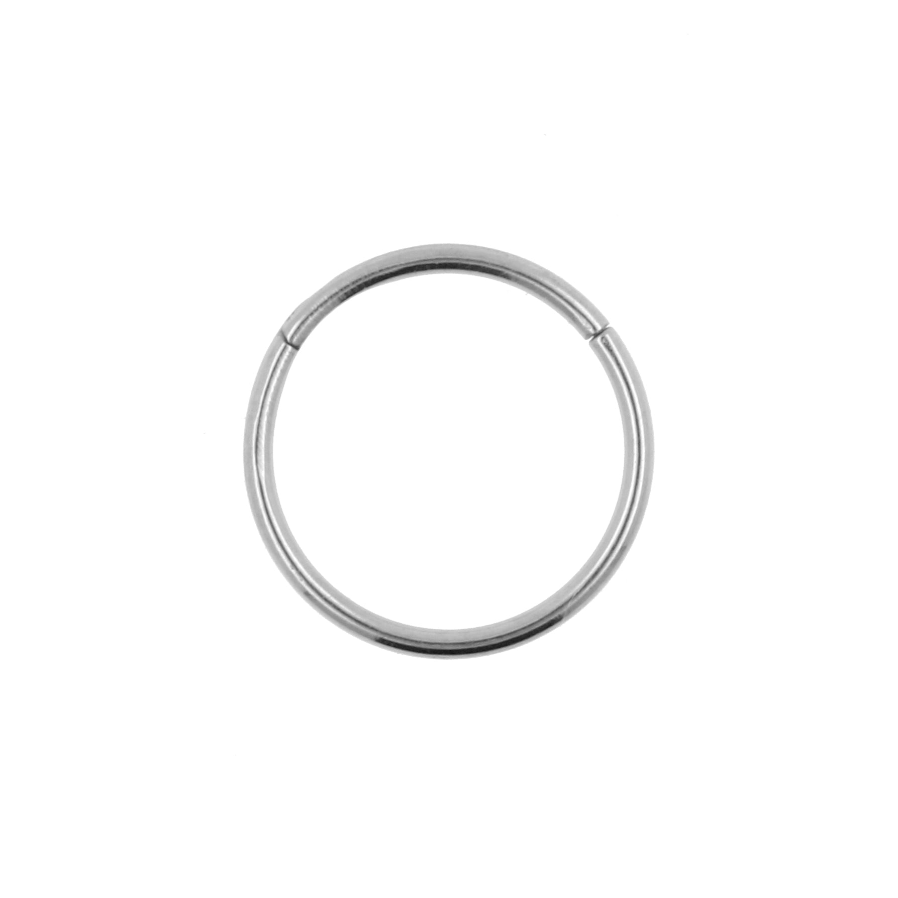 Titanium Click Ring Zilver