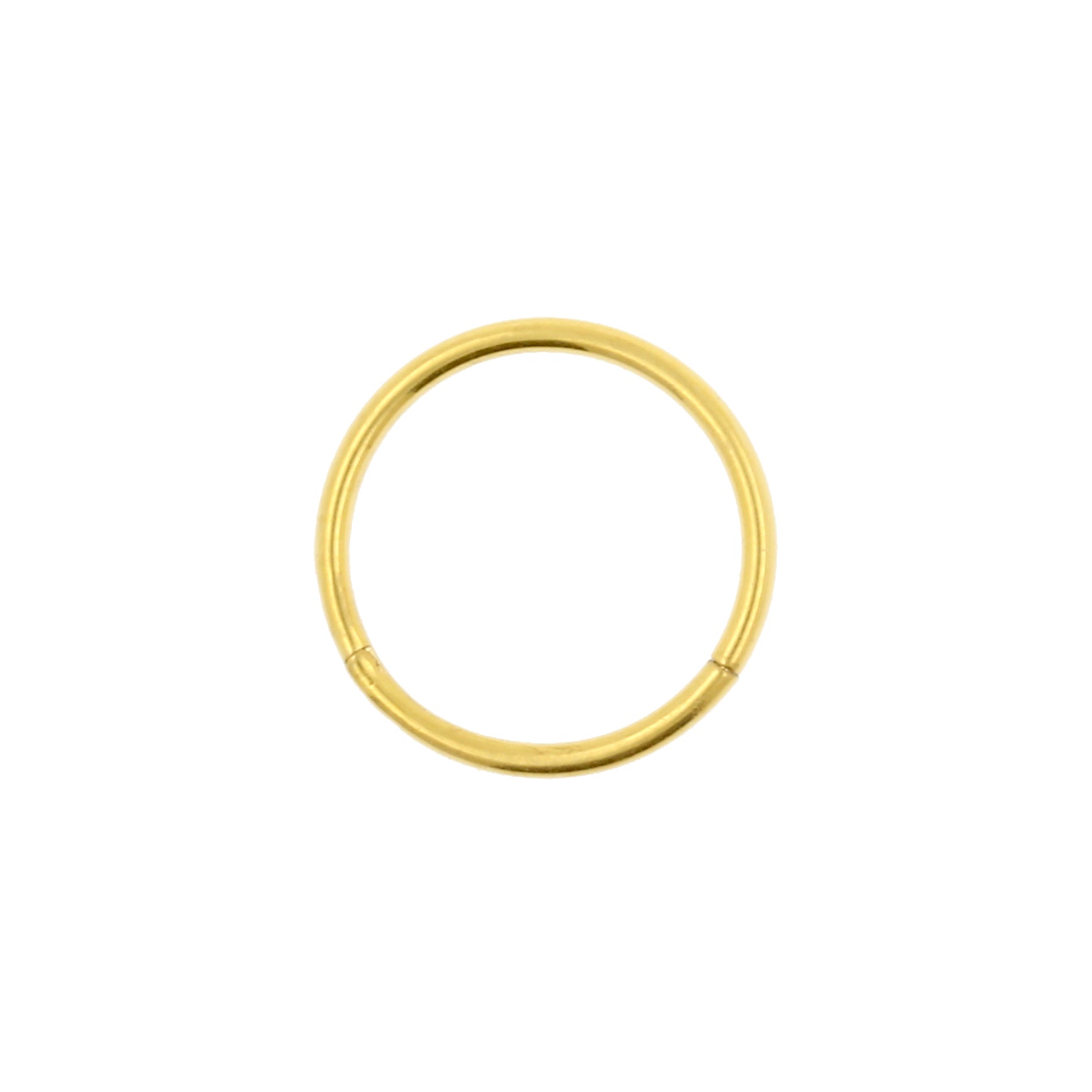 Titanium Click Ring Gold