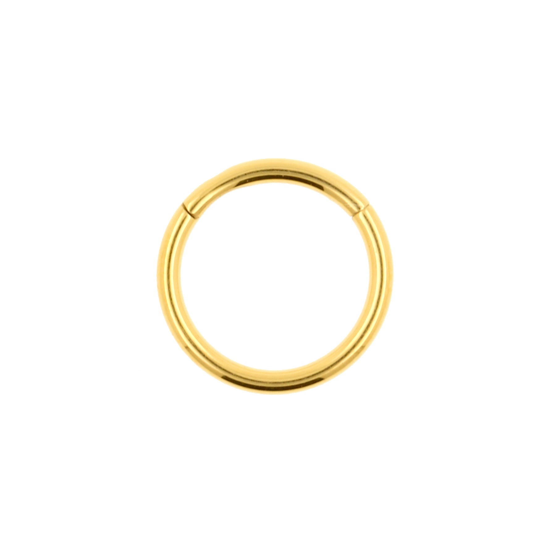 Titanium Click Ring Gold