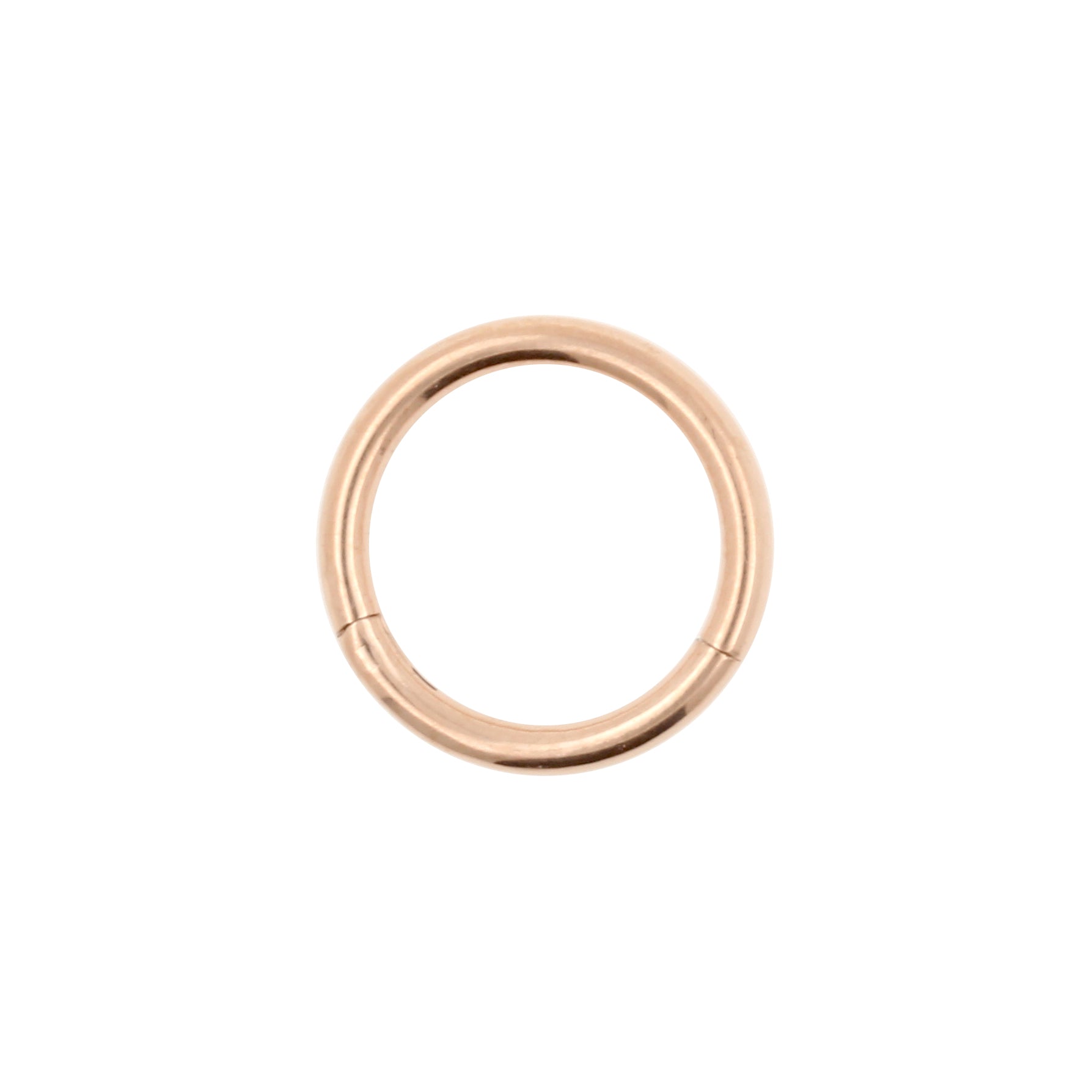 Titanium Click Ring Rose Gold