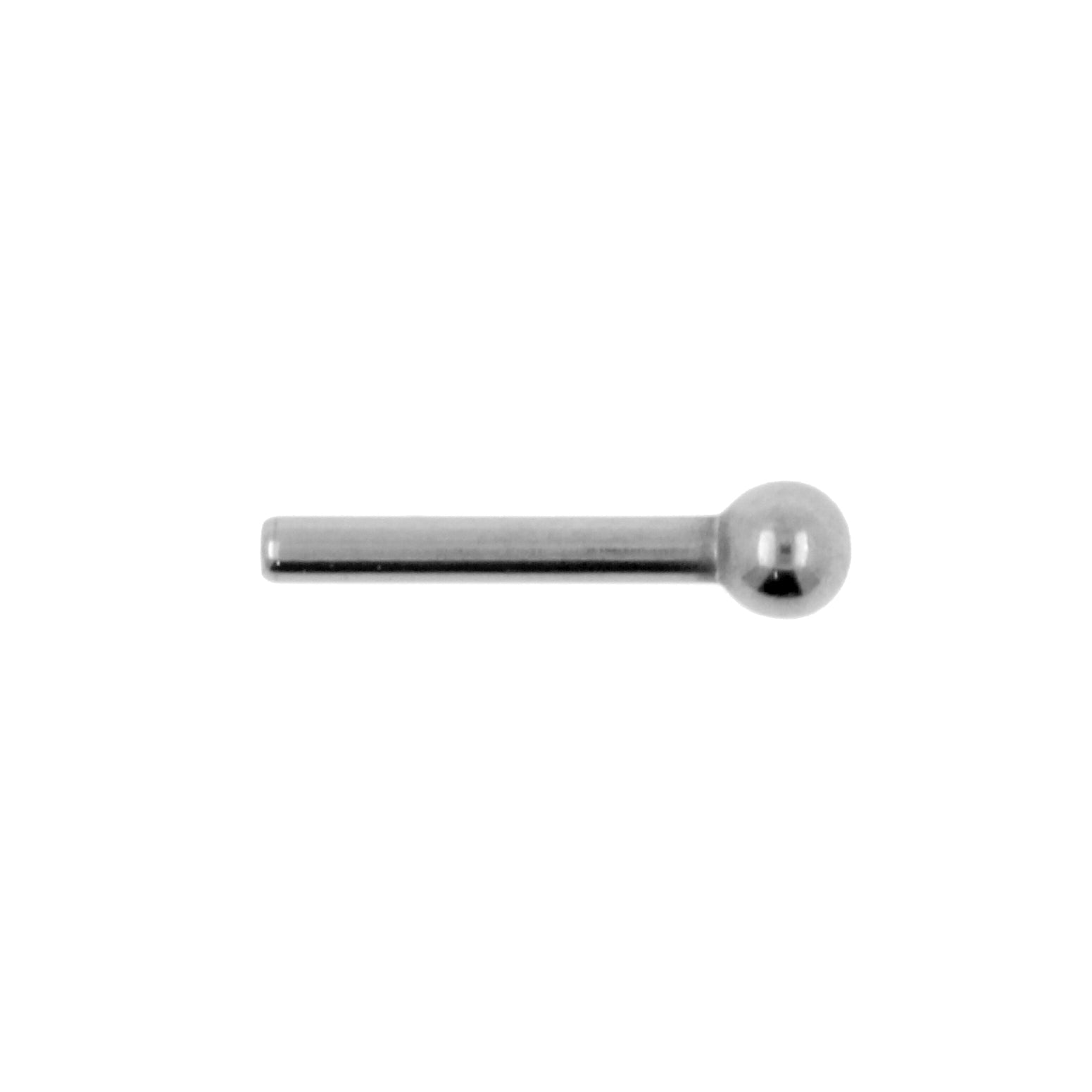 Titanium Barbell 2,5mm Ball - Silver