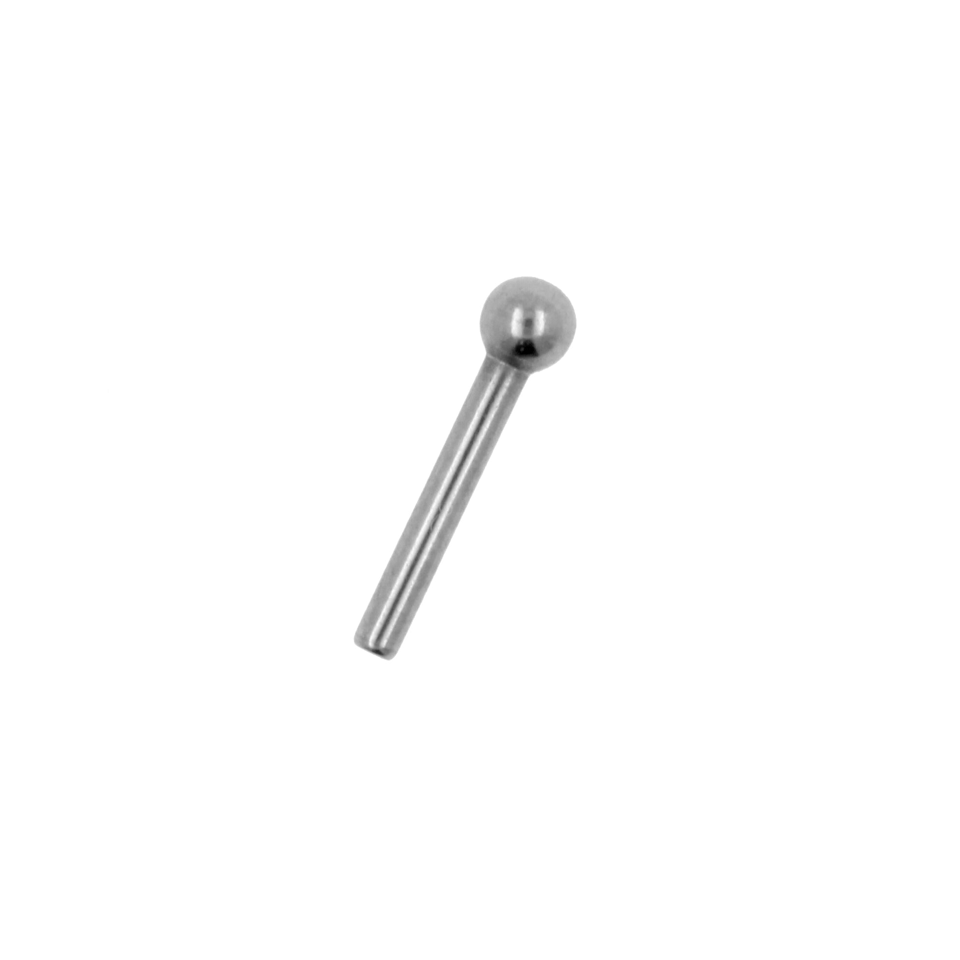 Titanium Barbell 2,5mm Ball - Silver