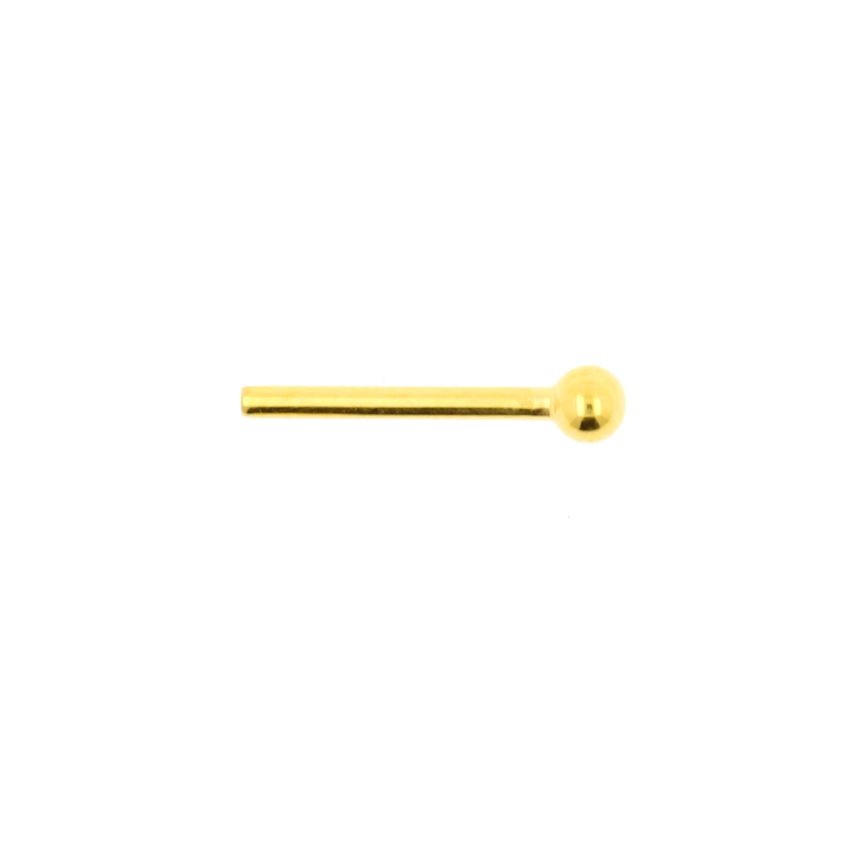 Titanium Barbell 2 mm Ball - Gold